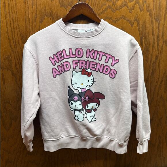 Zara Hello Kitty Sweater Size 13- 14 Pink - Picture 1 of 6